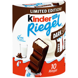 Продуктови Категории Шоколади Kinder Riegel Dark&Milk 18 бр. 378 гр.